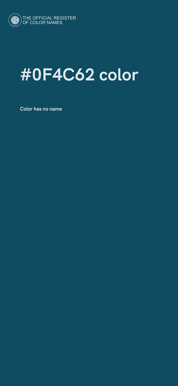 #0F4C62 color image