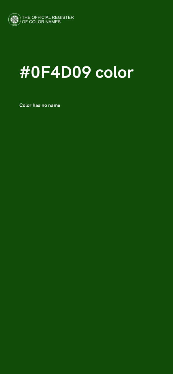 #0F4D09 color image