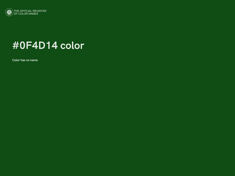 #0F4D14 color image