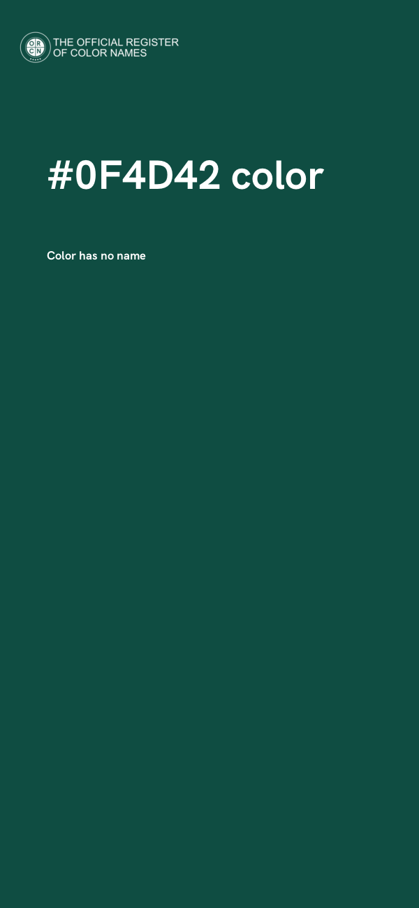 #0F4D42 color image