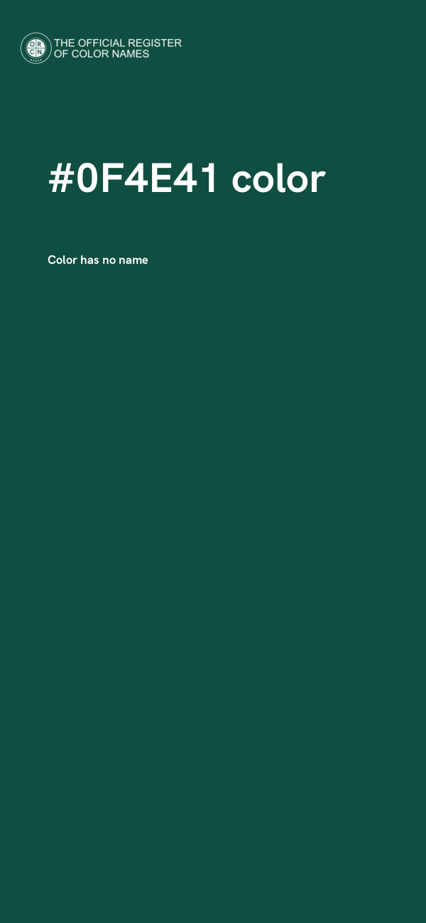 #0F4E41 color image