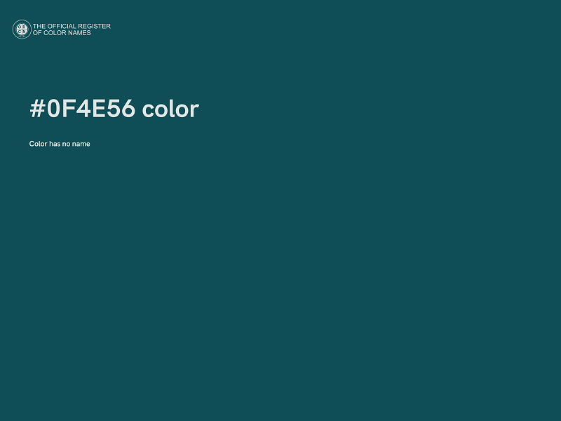 #0F4E56 color image