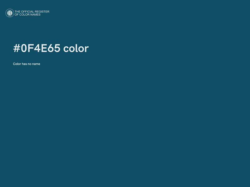 #0F4E65 color image