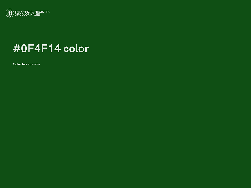 #0F4F14 color image