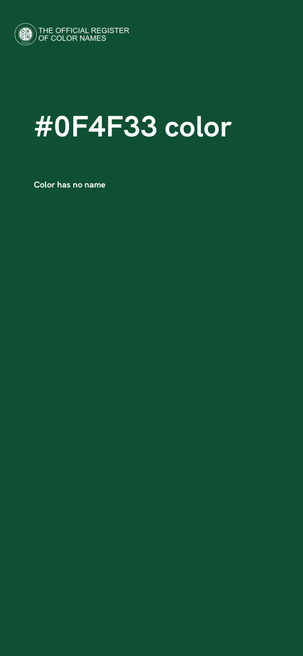 #0F4F33 color image