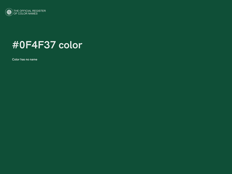 #0F4F37 color image