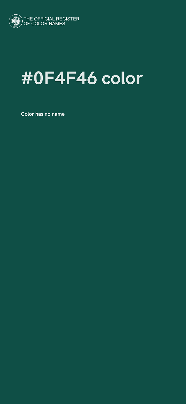 #0F4F46 color image