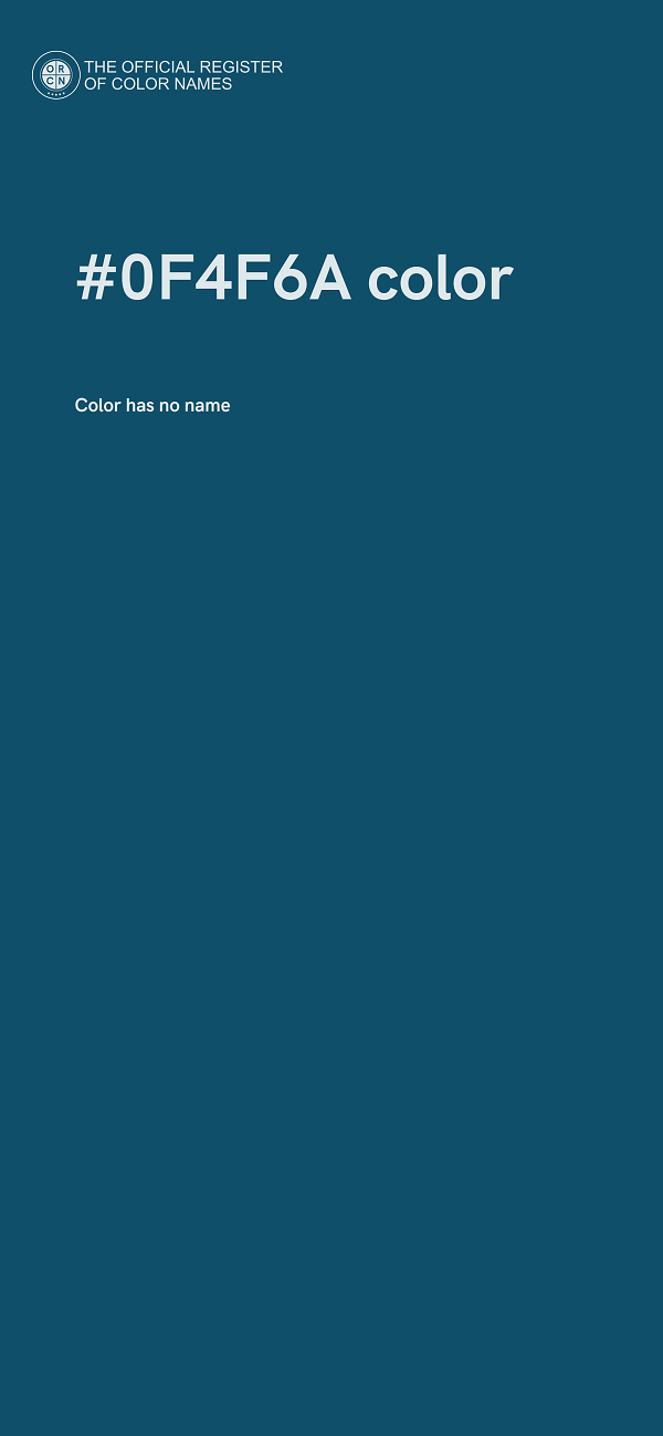 #0F4F6A color image