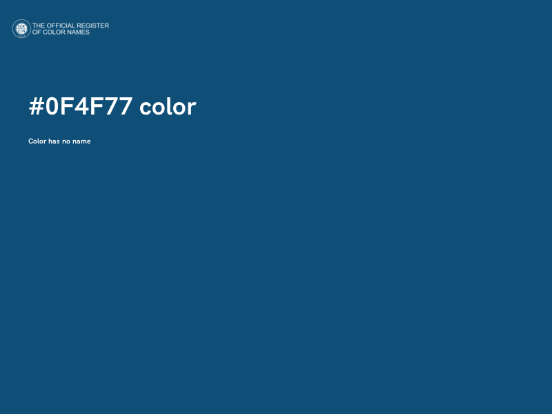 #0F4F77 color image