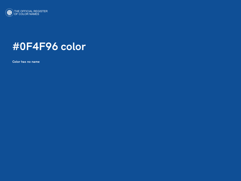 #0F4F96 color image