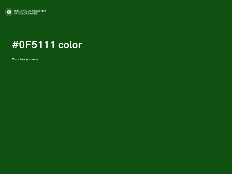 #0F5111 color image