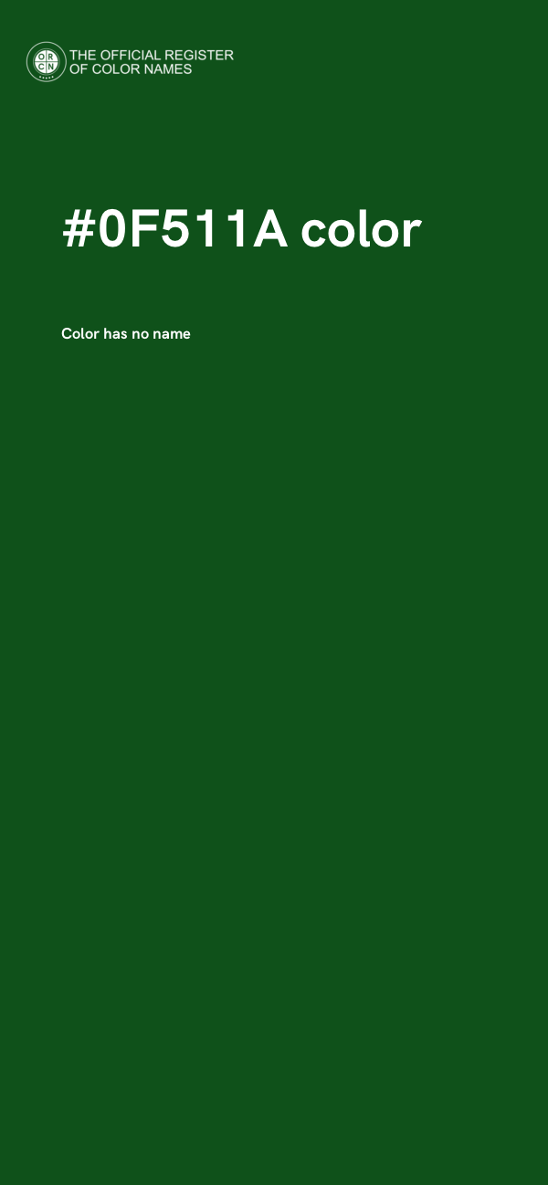 #0F511A color image