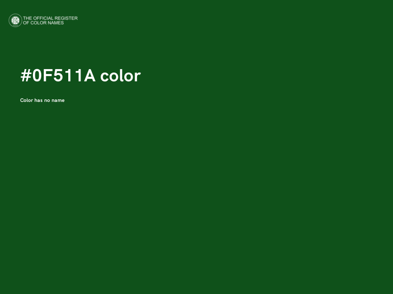 #0F511A color image