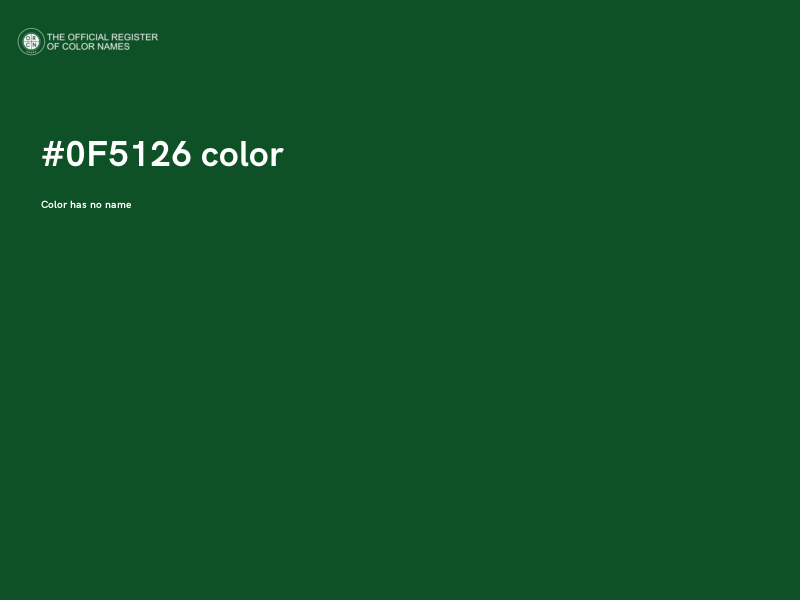 #0F5126 color image