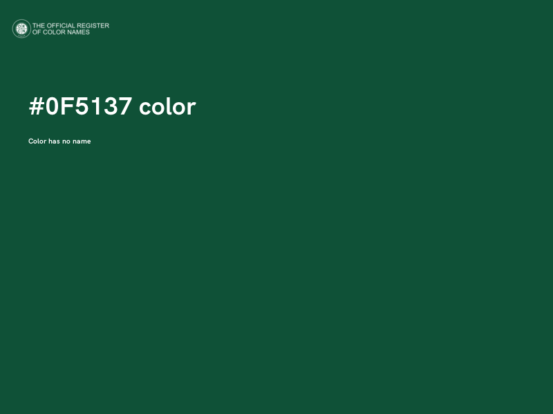 #0F5137 color image