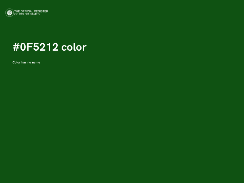 #0F5212 color image