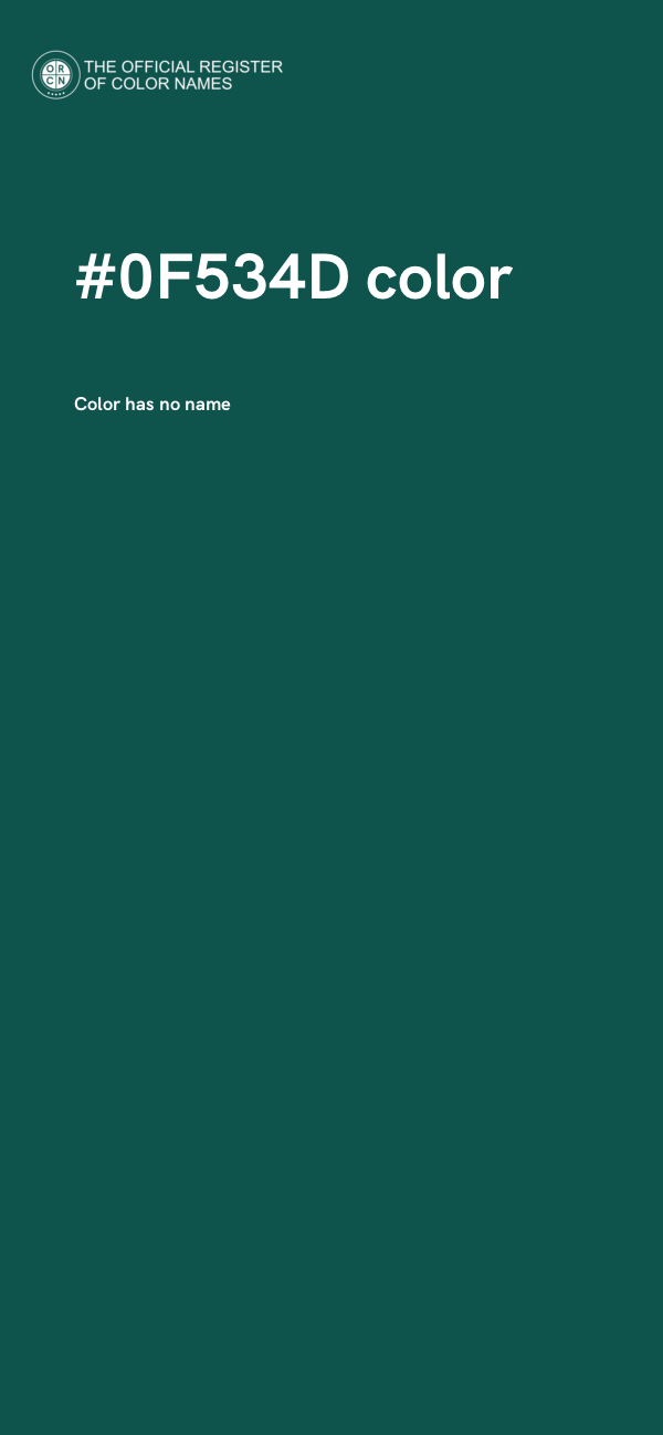 #0F534D color image