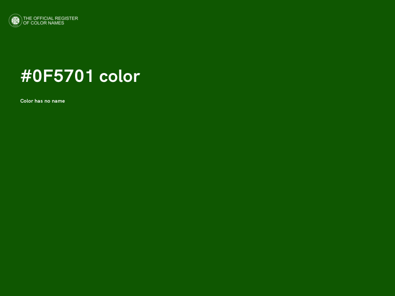 #0F5701 color image