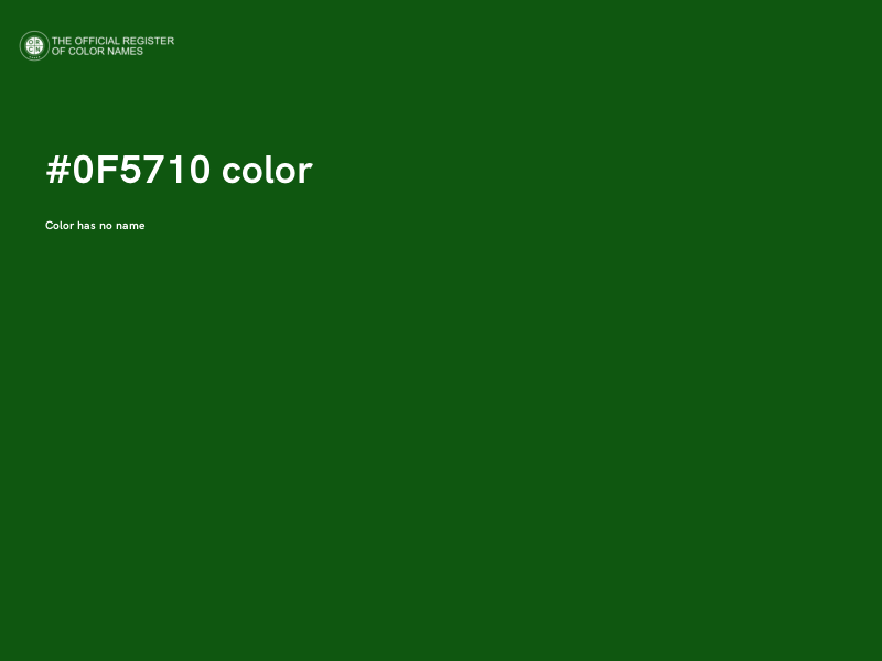 #0F5710 color image