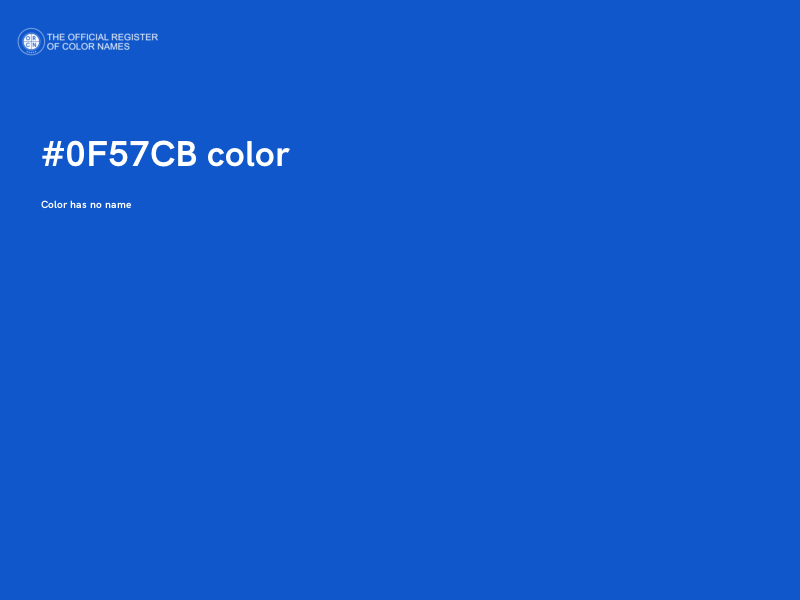 #0F57CB color image