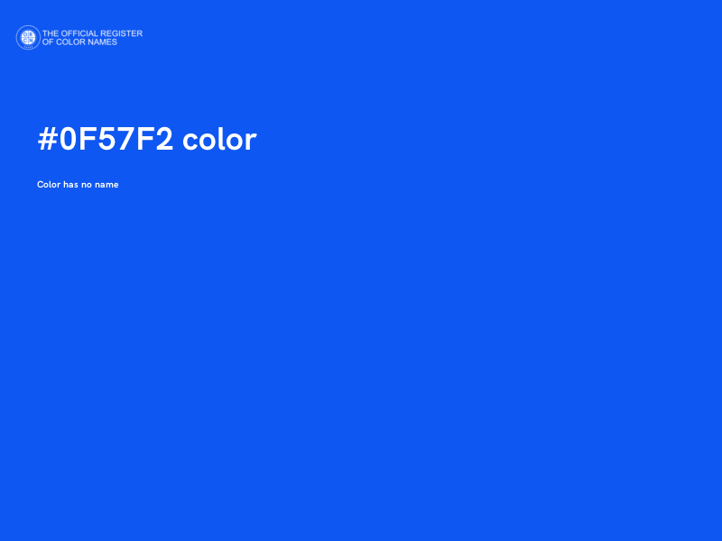 #0F57F2 color image