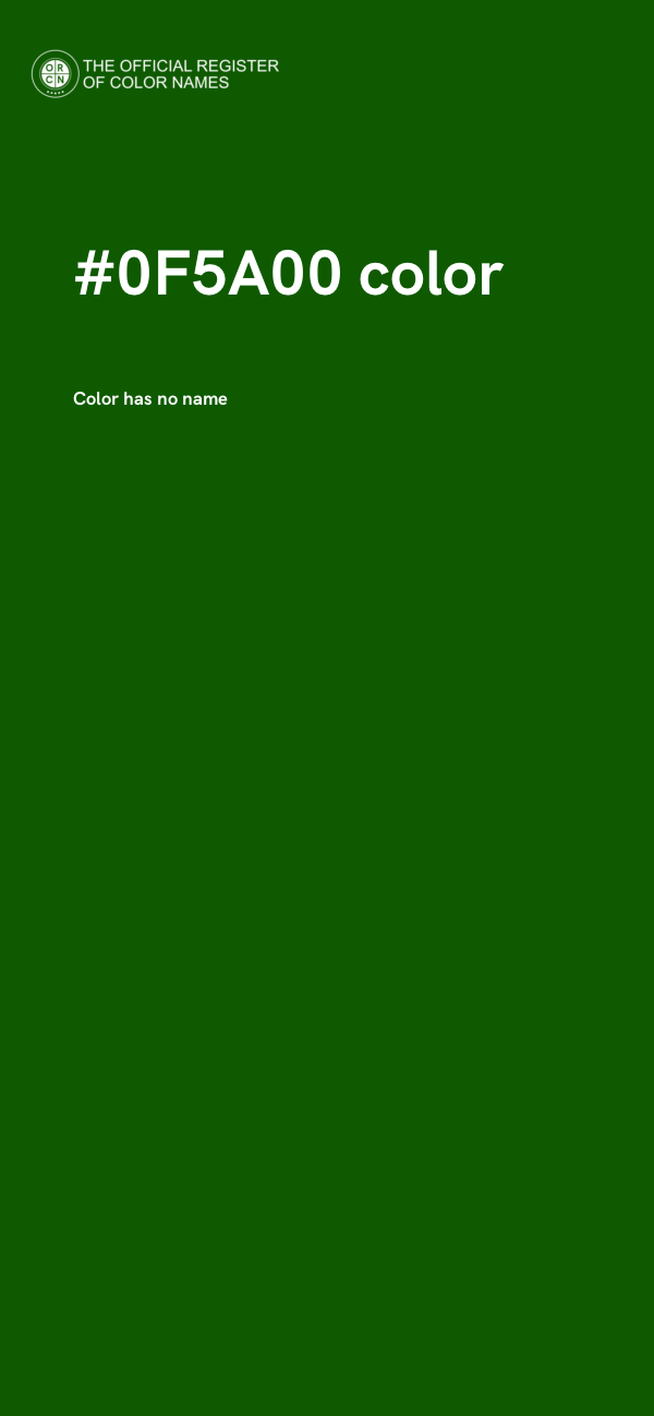 #0F5A00 color image