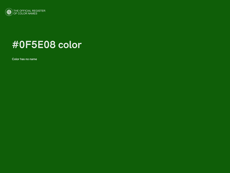 #0F5E08 color image