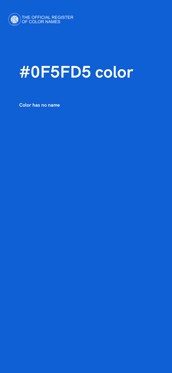 #0F5FD5 color image