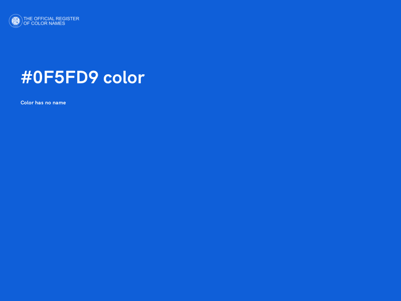 #0F5FD9 color image
