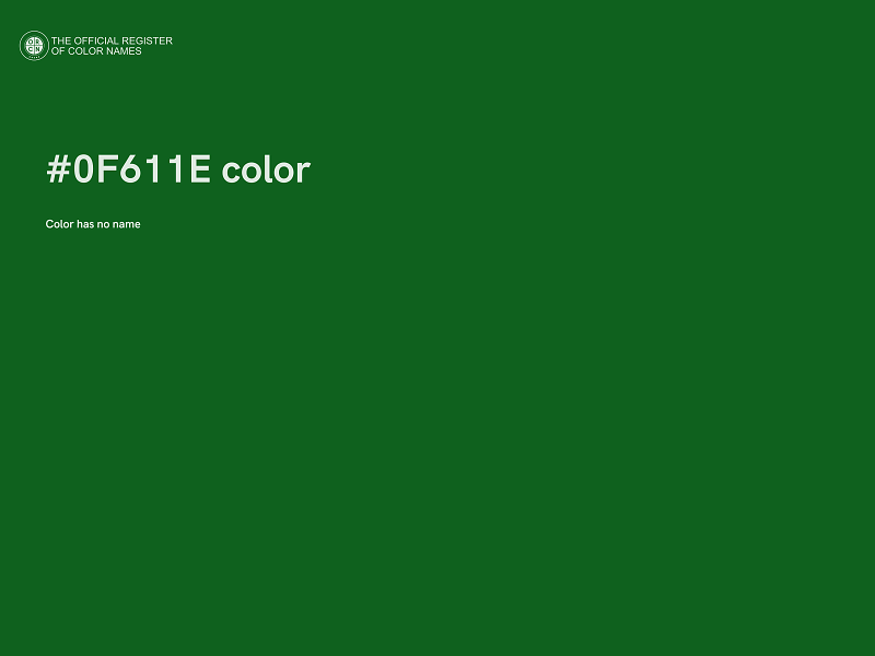 #0F611E color image