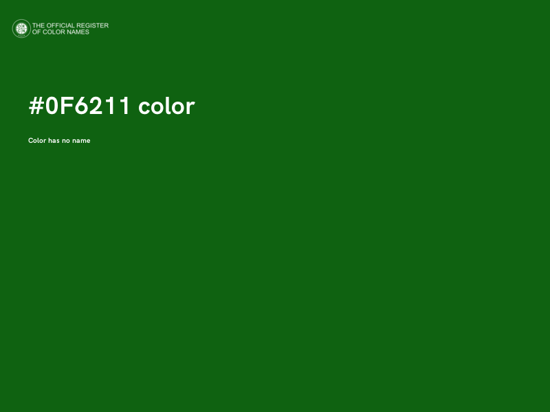 #0F6211 color image