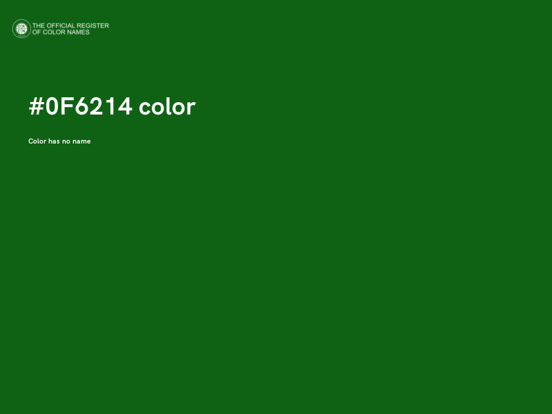 #0F6214 color image