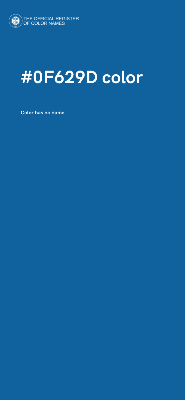#0F629D color image