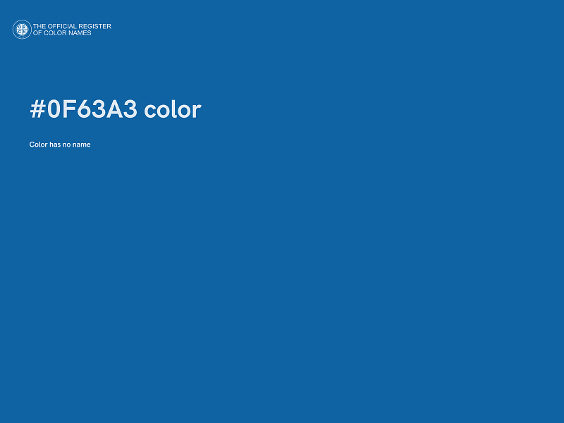 #0F63A3 color image