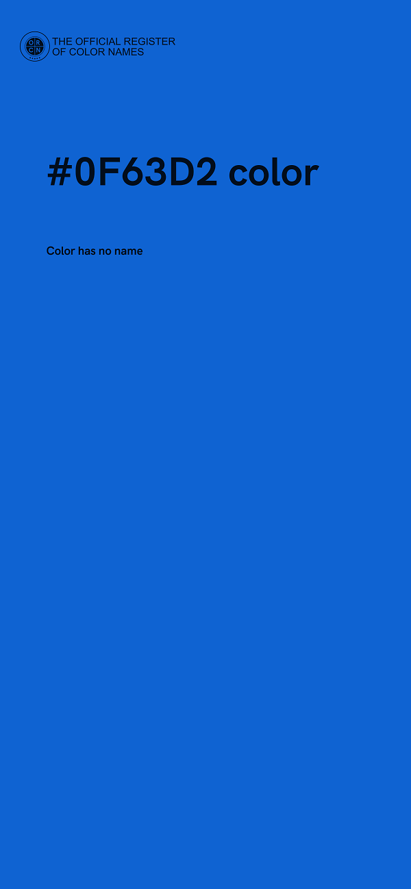 #0F63D2 color image
