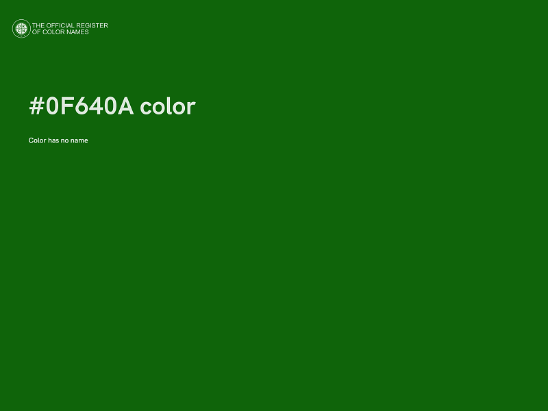 #0F640A color image