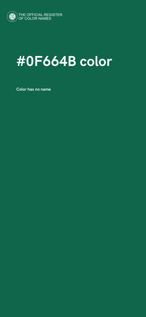 #0F664B color image