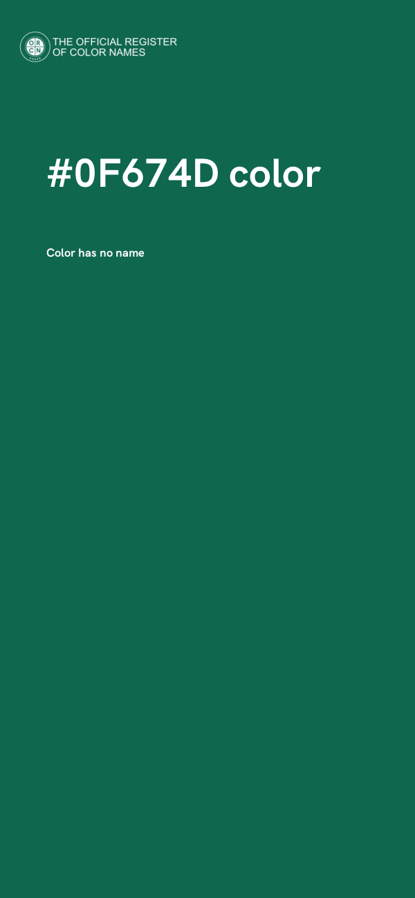 #0F674D color image