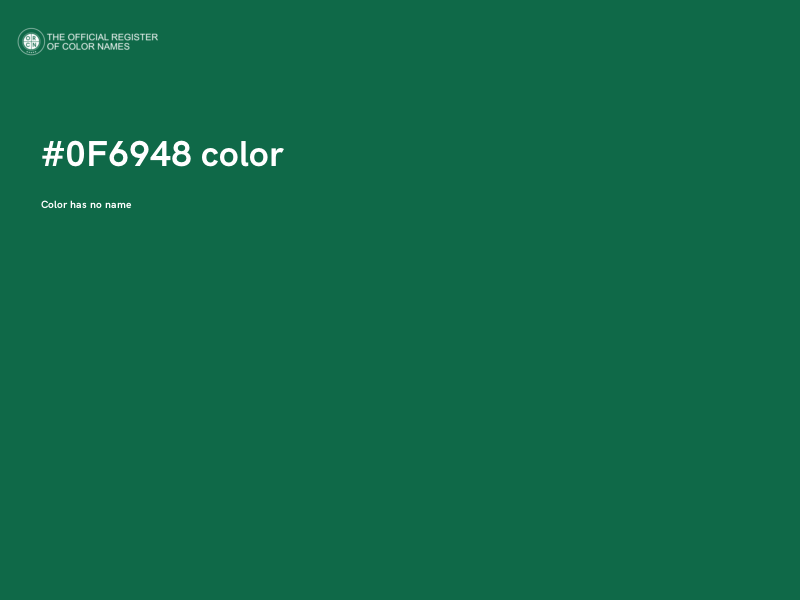 #0F6948 color image
