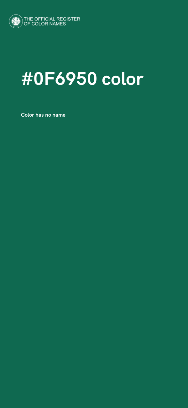 #0F6950 color image