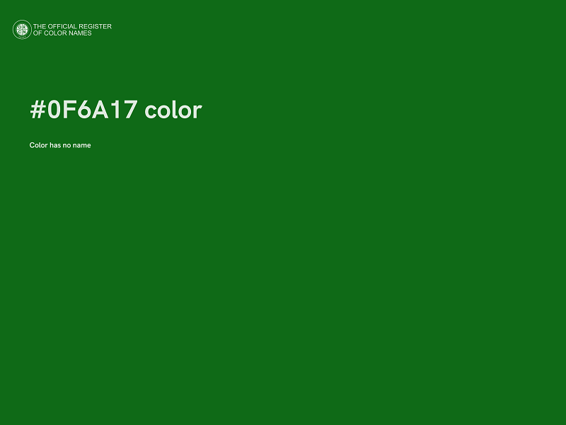 #0F6A17 color image