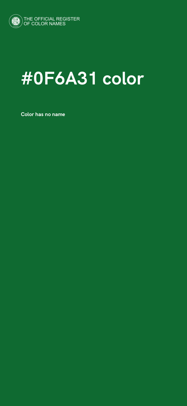 #0F6A31 color image