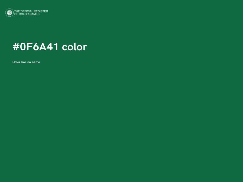 #0F6A41 color image