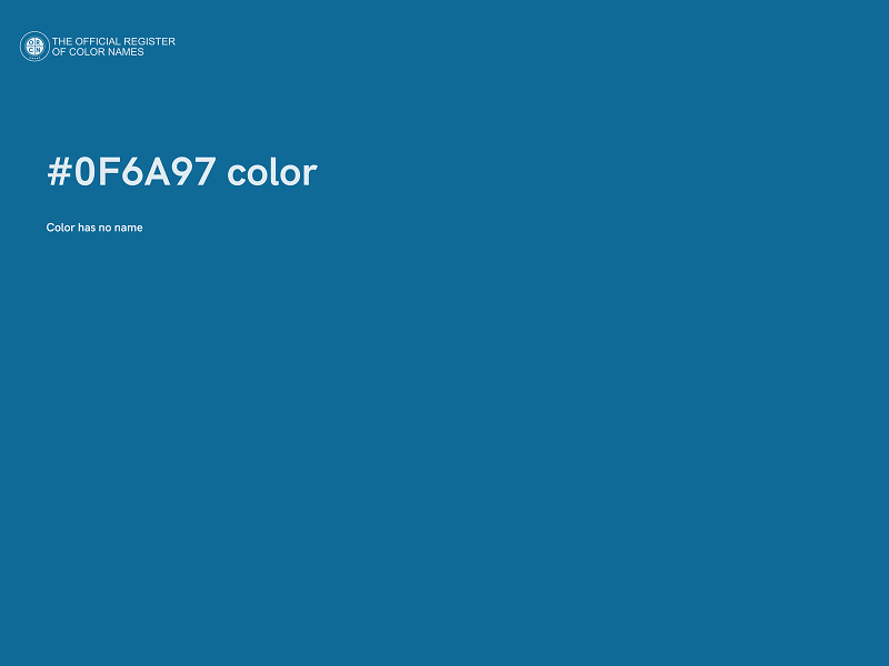 #0F6A97 color image