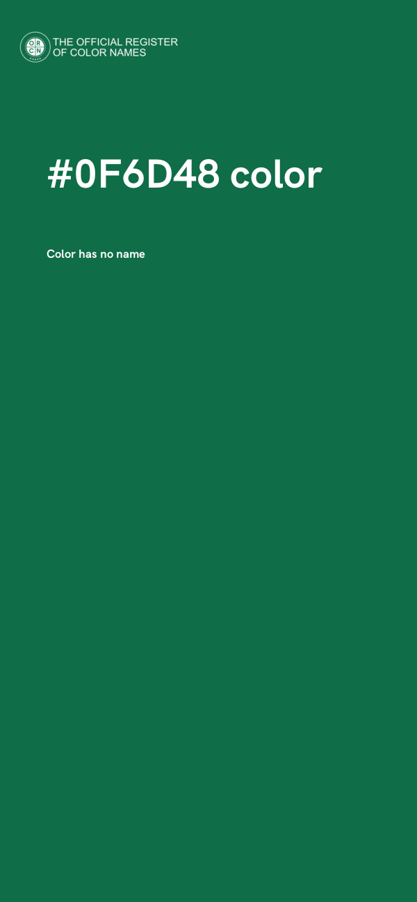 #0F6D48 color image