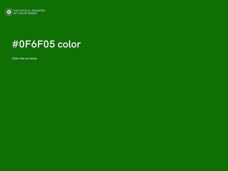 #0F6F05 color image