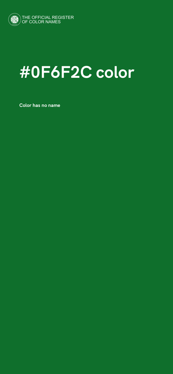 #0F6F2C color image