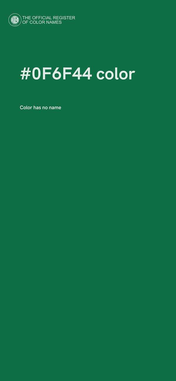 #0F6F44 color image