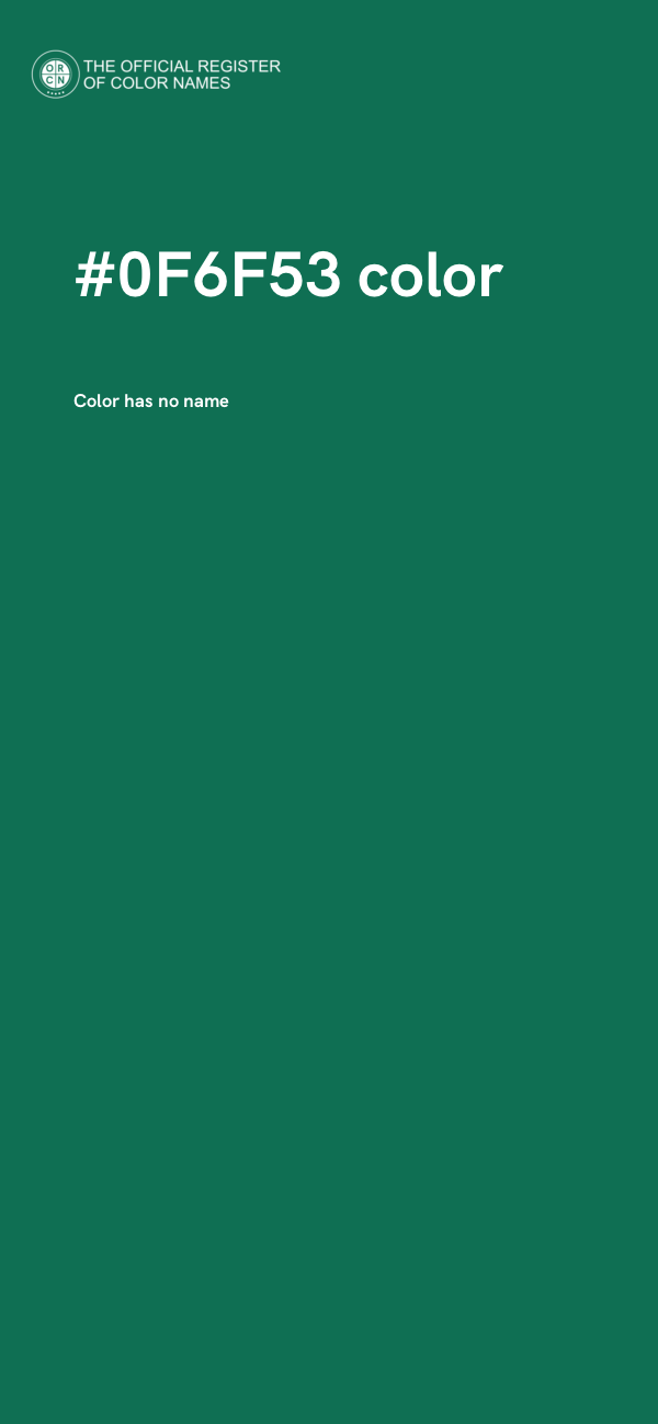 #0F6F53 color image