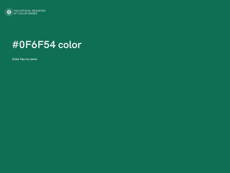 #0F6F54 color image